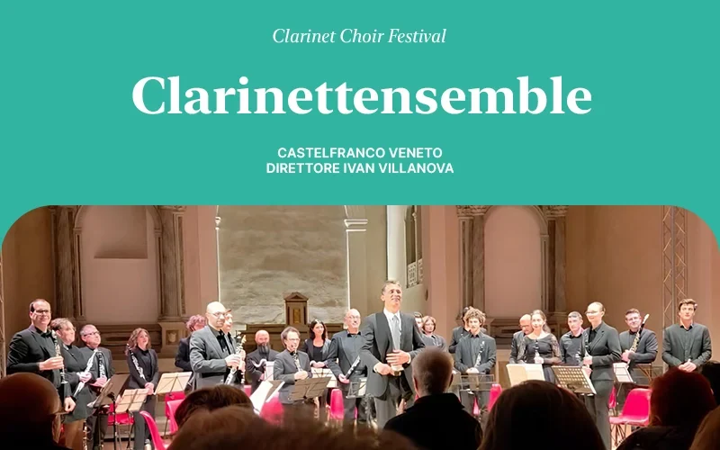 Clarinettensemble elenco verticale xs